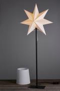 Star Trading - FROZEN jule-/bordlampe - høj - Sort - Adventsstjerner -...