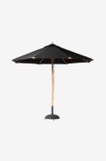 Cinas - Parasol Pomino Ø3,3 m olefin - Sort - Parasoller - - Homeroom