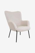 House Nordic - Lænestol Glasgow - Hvid - Stole - - Homeroom