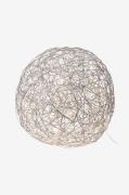 Star Trading - Udendørsdekoration Trassel 80 cm - Sølvfarvet - Dekorat...