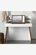 Hanah Home - Makeupbord Retro - Hvid - Småborde - - Homeroom