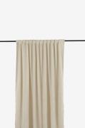 Venture Home - Gardin Elma med multibånd 2-pak - Beige - Gardinfag med...
