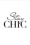 Malerifabrikken - Poster Stay Chic - Grå - Posters - - Homeroom