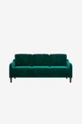 Dorel Home - Sofa 3-pers. Marbella - Grøn - 3-pers. sofaer - - Homeroo...