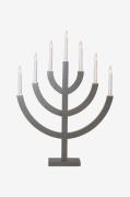 Star Trading - Lysestage Anno 71 cm - Brun - Adventslysestager - - Hom...