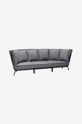 Hillerstorp - Lounge Sofa Jet Set 3-sædet - Sort - Loungesofaer - - Ho...