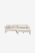 Hanah Home - Hjørnesofa Otis Right - Beige - Sofaer med chaiselong - -...