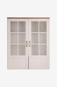 Loft24 - Udstillingsvindue Alby Wall 2 Door High - Hvid - Skabe - - Ho...