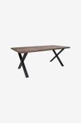 House Nordic - Spisebord Mesa, røget olieret eg, 200x95xh76x4 cm - Bru...
