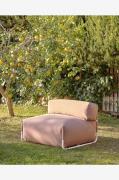 Kave Home - Loungestol Square - Rød - Havelænestole - - Homeroom