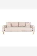 House Nordic - Sofa 3-pers. Lido - Beige - 3-pers. sofaer - - Homeroom