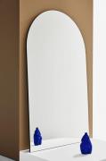 Pastill - Uma Bold spejl 198x119 cm - Sølvfarvet - Store spejle - - Ho...