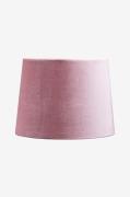 PR Home - Lampeskærm Sofia i velour, 35 cm - Rosa - Lampeskærme - - Ho...