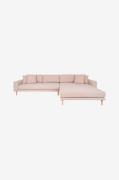 House Nordic - Loungesofa Lido - Beige - Sofaer med chaiselong - - Hom...