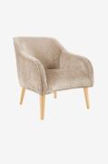 Kave Home - Armstol Lobby - Beige - Lænestole - - Homeroom