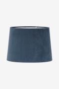PR Home - Lampeskærm Sofia Velour 20 cm - Blå - Lampeskærme - - Homero...