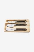 LaGuiole - Osteknive Set 3 - Sort - Bestik - - Homeroom