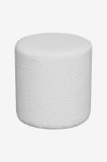 House Nordic - Puf Ejby - Hvid - Fodskamler & puffer - - Homeroom