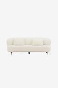 Venture Home - Sofa med 3 sæder Luna - Hvid - 3-pers. sofaer - - Homer...