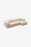 Hanah Home - Hjørnesofa Comfort - Natur - Sofaer med chaiselong - - Ho...