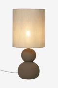 Aneta Lighting - Bordlampe Kalamata - Brun - Bordlamper - - Homeroom