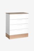 Hanah Home - Kommode Hans - Hvid - Kommoder - - Homeroom