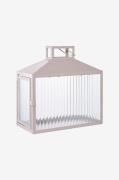 House Nordic - Lanterne Lucca - Beige - Lysestager & lanterner - - Hom...