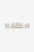 Venture Home - Sicily loungesæt - Beige - Loungemøbler - - Homeroom