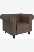 Dorel Home - Loungestol med afslapningsfunktion Felix - Brun - Lænesto...