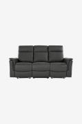Loft24 - 3-personers sofa Elektrisk Southbrook - Grå - 3-pers. sofaer ...
