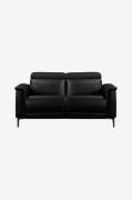 Loft24 - Hjørnesofa 3 sæder 1 liggestol venstre manuel Lund - Sort - 3...
