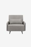 Loft24 - Sofa Daybed Mallory - Grå - Daybeds - - Homeroom
