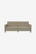 Dorel Home - Sovesofa med 3 sæder Hartford - Brun - Sovesofaer - - Hom...