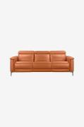 Loft24 - Hjørnesofa 3 sæder 1 liggestol højre manuel Lund - Grøn - 3-p...