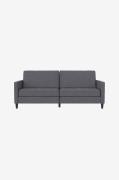 Dorel Home - Sovesofa med 3 sæder Presley - Grå - Sovesofaer - - Homer...
