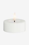 DeluxeHomeart - LED fyrfadslys 6x4,5 cm 2 stk. - Hvid - Lys - - Homero...