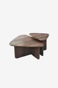 Hanah Home - Sofabord sæt-Ballare - Brun - Sofaborde - - Homeroom
