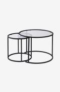 Homitis - Sofabordssæt Aurum Double Small - Sort - Sofaborde - - Homer...