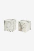 Homitis - Sidebordssæt Cube - Hvid - Småborde - - Homeroom