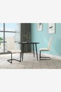 Loft24 - Spisebordsstol 2Pk Sia - Hvid - Stole - - Homeroom