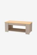 Loft24 - Sofabord med 1 hylde Emerald - Brun - Sofaborde - - Homeroom