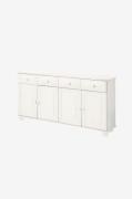 Loft24 - Skænk med 4 døre Mette - Hvid - Skænke & sideboards - - Homer...