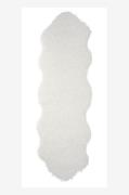 Skinnwille - Tæppeimitation Wooly 180cm - Hvid - Skind & skindtæpper -...