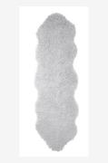 Skinnwille - Tæppeimitation Wooly 180cm - Grå - Skind & skindtæpper - ...