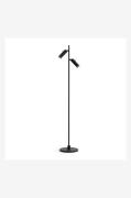 Herstal - Gulvlampe Pipeline dobbelt - Sort - Gulvlamper - - Homeroom