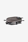 Princess - Raclette 8 Oval Grill Party 162700 43x30cm Grillplade - Ste...
