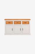Loft24 - Skænk 3 døre 3 skuffer Selma - Hvid - Skænke & sideboards - -...