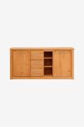 Loft24 - Skænk Celia 2 låger/3 skuffer - Brun - Skænke & sideboards - ...