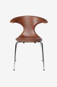 DAN-FORM - Flair stol 4-pak - Brun - Stole - - Homeroom