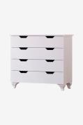 Hanah Home - Kommode Oliver - Hvid - Kommoder - - Homeroom